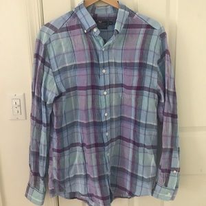 Vineyard Vines Plaid Button Down Shirt